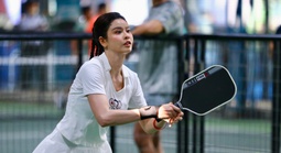 Dàn nghệ sĩ nữ tỏa sáng tại Giải Pickleball Báo Người Lao Động 2026