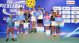 VIDEO: Vận động viên chiến thắng nói gì về giải Pickleball Báo Người Lao Động 2026