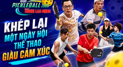 Giải pickleball báo Người Lao Động năm 2026: Khép lại một ngày hội thể thao giàu cảm xúc