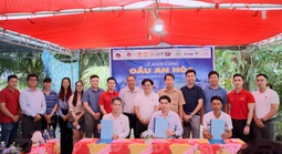 Nhịp Cầu Doanh Nhân - Khởi công xây cầu An Hòa tại xã Vĩnh Hòa, tỉnh An Giang