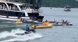Lật tàu du lịch tại Cát Bà, 1 nữ du khách tử nạn