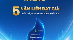 SACOMBANK 5 năm liền đạt giải thưởng chất lượng thanh toán quốc tế xuất sắc từ Standard Chartered