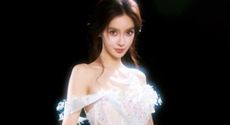 Mỹ nhân Angelababy đẹp vô thực với đầm Việt