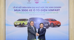 Taxi Quê Lụa mua thêm 2.000 ô tô điện VinFast