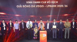 V-League Awards 2026: Dấu mốc 25 năm và khát vọng nâng tầm bóng đá chuyên nghiệp Việt Nam