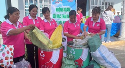 “Chợ xanh” giữa vùng rừng ngập mặn Cần Giờ