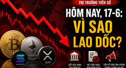 Thị trường tiền số hôm nay, 17-6: Vì sao lao dốc?