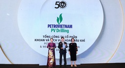PV Drilling trong Top VIX50 và Top 50 Doanh nghiệp phát triển bền vững