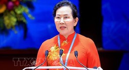 Bà Lê Thị Thủy tái đắc cử Chủ tịch Hội LHPN Việt Nam khóa XIV