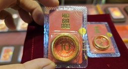 Sáng 18-6, giá vàng miếng SJC, vàng nhẫn đảo chiều giảm trở lại