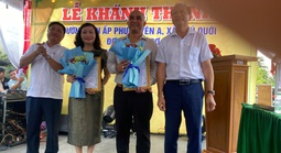 Việc làm ý nghĩa của Trường Đại học Cửu Long với nhiều hộ dân ở Vĩnh Long