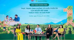 Amway công bố kết quả nghiên cứu dinh dưỡng từ mô hình hợp tác công - tư