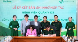 Nutifood và Bệnh viện Quân Y 175 hợp tác phát triển các giải pháp dinh dưỡng