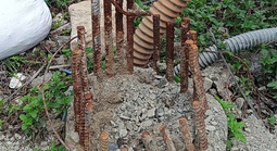 Tàn tích trụ điện