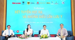 14 giờ hôm nay, 23-6: Giải đáp thắc mắc về xét tuyển học bạ 2026