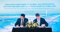 CHK Quốc tế Gia Bình ký Hợp đồng Dịch vụ Kỹ thuật và Hợp tác chiến lược, chuẩn bị công tác vận hành