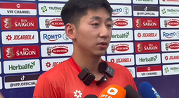 Nhật Minh cố gắng sánh vai các đàn anh trên tuyển dự ASEAN Cup 2026