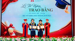 Trường ĐH Quốc tế Hồng Bàng có khóa bác sĩ y khoa đầu tiên tốt nghiệp