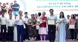 77 gia đình tiêu biểu được tuyên dương tại Ngày hội Gia đình công nhân, viên chức, lao động