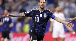 Messi ghi siêu phẩm từ ghế dự bị, Argentina thắng thuyết phục Jordan