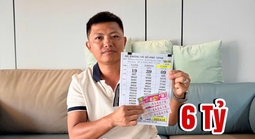 Trúng độc đắc xổ số miền Nam, người đàn ông đưa cả nhà đi đổi thưởng