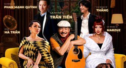 Nhạc sĩ Trần Tiến và cháu gái Hà Trần đứng chung sân khấu