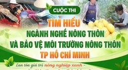 Kết thúc nhận bài tham gia cuộc thi tìm hiểu ngành nghề nông thôn và bảo vệ môi trường nông thôn 