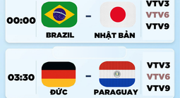 Lịch thi đấu World Cup 2026 ngày 30-6: Brazil đấu Nhật Bản