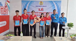 Công đoàn xã Bình Mỹ đẩy mạnh phát triển đoàn viên