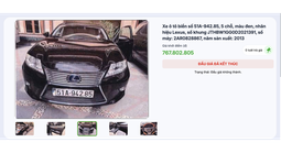 Hạ giá 2 xe sang của bà Trương Mỹ Lan để đấu giá lại