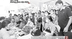 Báo in ngày 4-6: Bữa cơm công nhân sau giờ tăng ca