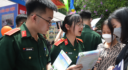 72 thí sinh được tuyển thẳng vào 5 học viện, trường quân đội