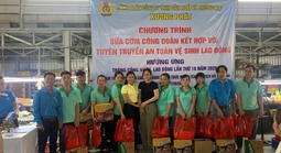 Nhiều hoạt động chăm lo thiết thực cho người lao động