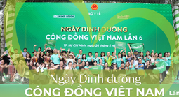 Herbalife Việt Nam bền bỉ đồng hành cùng Ngày Dinh dưỡng cộng đồng Việt Nam lần 6