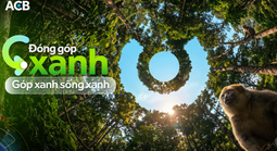 ACB triển khai sáng kiến “đóng góp xanh”