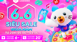 Lazada khởi động “siêu sale 6.6”