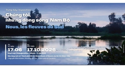 Trưng bày về những dòng sông Nam Bộ