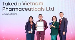 Takeda Việt Nam dẫn đầu bảng xếp hạng “Nơi làm việc tốt nhất Việt Nam 2026”