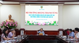 Bộ trưởng Hoàng Thanh Tùng chủ trì họp sửa đổi Luật Luật sư