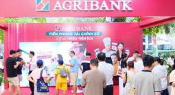 Agribank ghi dấu ấn “Không gian trải nghiệm ấn tượng” tại Ngày tài chính số 2026