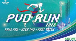 PV Drilling tổ chức PVD RUN 2026 hướng tới chào mừng 25 năm Ngày thành lập Tổng công ty
