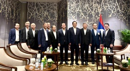 Thủ tướng Lào ghi nhận những đóng góp của VRG tại Lào