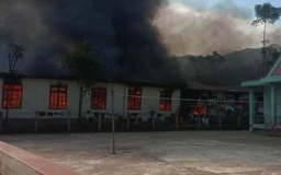 Bộ trưởng Nguyễn Kim Sơn chia buồn, thăm hỏi nạn nhân vụ cháy trường học