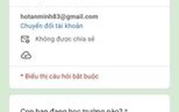Cảnh báo đường link thu thập thông tin học sinh bất hợp pháp