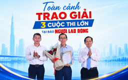Toàn cảnh lễ trao giải 3 cuộc thi lớn tại Báo Người Lao Động