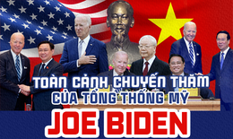 Toàn cảnh chuyến thăm của Tổng thống Mỹ Joe Biden