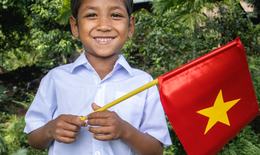 Cuộc thi ảnh "Thiêng liêng cờ Tổ quốc": Ngày đặc biệt ở Nam Trà My