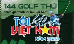 [eMagazine] - 144 golf thủ thi đấu giải "Tôi yêu Việt Nam"