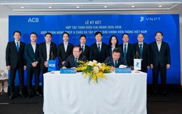 ACB và VNPT mở rộng hệ sinh thái tài chính - công nghệ, thúc đẩy chuyển đổi số