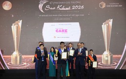 Ngân hàng số Cake được vinh danh tại Giải thưởng Sao Khuê 2026